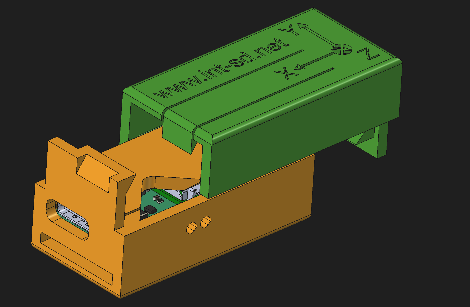 Pierwsza obudowa do HW v1